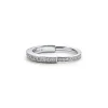 Tiffany & Co. Tiffany Lock Ring in White Gold with Pavé Diamonds | ^ Rings|Gifts for Her