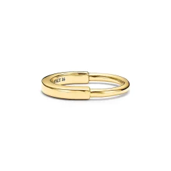 Tiffany & Co. Tiffany Lock Ring in Yellow Gold | ^ Rings|Stacking Rings