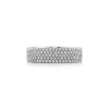 Tiffany & Co. Tiffany Metro five-row ring in 18k white gold with diamonds. | ^Women Rings|Stacking Rings