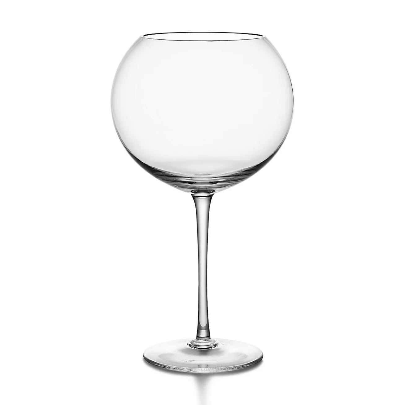 Tiffany & Co. Tiffany Moderne Burgundy Wine Glass in Glass | ^ The Home|Housewarming Gifts