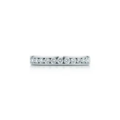 Tiffany & Co. Tiffany® Platinum Diamond Wedding Band | ^Women Rings|Platinum Jewelry