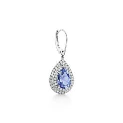 Tiffany & Co. Tiffany Soleste earrings in platinum with tanzanites and diamonds. | ^ Earrings|Platinum Jewelry