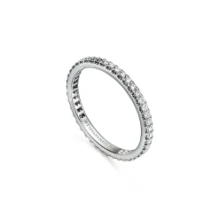 Tiffany & Co. Tiffany Soleste® Full Eternity Ring in Platinum with Diamonds | ^Women Rings|Dainty Jewelry