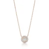 Tiffany & Co. Tiffany Soleste® pendant in 18k rose gold with diamonds. | ^ Necklaces & Pendants|Dainty Jewelry