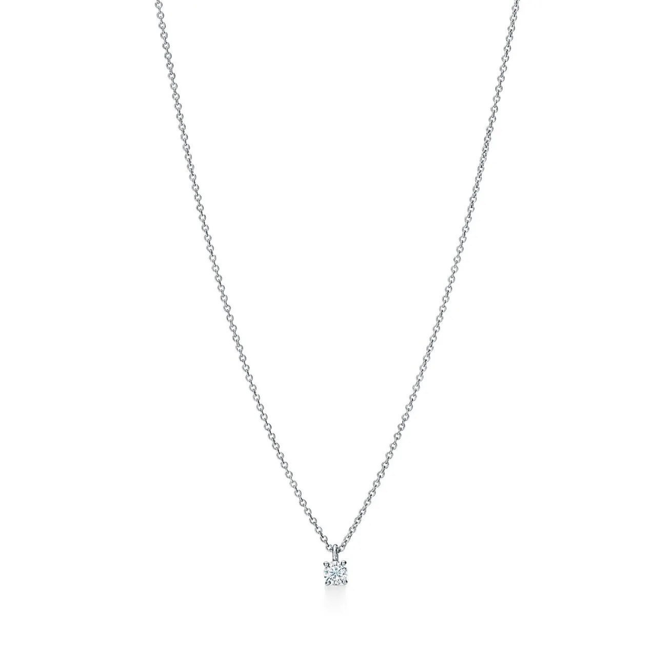 Tiffany & Co. Tiffany Solitaire Diamond Pendant in Platinum | ^ Necklaces & Pendants|Gifts for Her