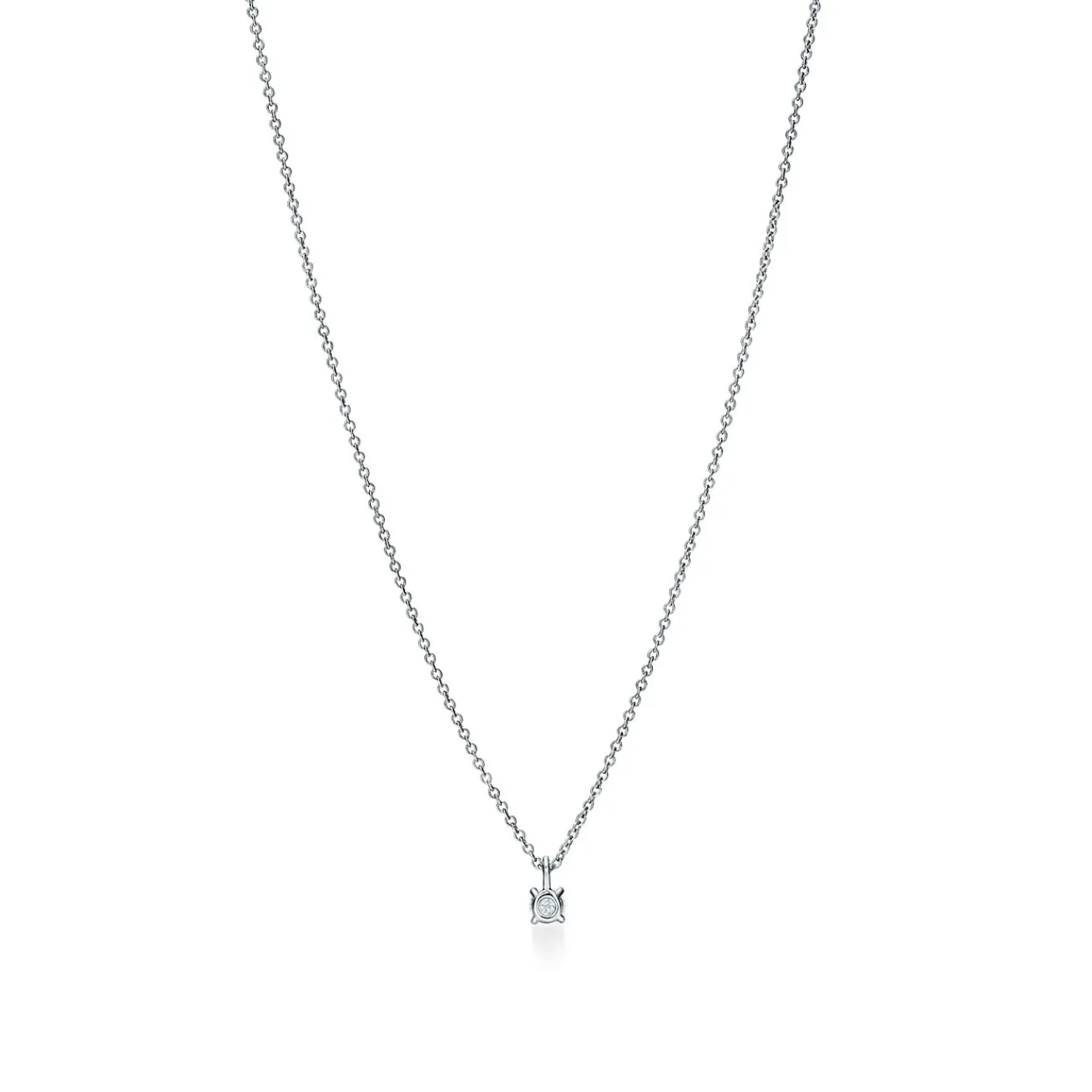 Tiffany & Co. Tiffany Solitaire Diamond Pendant in Platinum | ^ Necklaces & Pendants|Gifts for Her