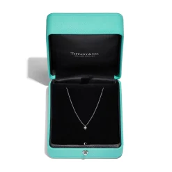 Tiffany & Co. Tiffany Solitaire Diamond Pendant in Platinum | ^ Necklaces & Pendants|Gifts for Her