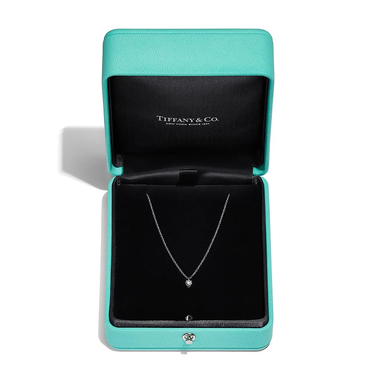 Tiffany & Co. Tiffany Solitaire Diamond Pendant in Platinum | ^ Necklaces & Pendants|Gifts for Her