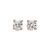 Tiffany & Co. Tiffany Solitaire Diamond Stud Earrings in Rose Gold | ^ Earrings|Gifts for Her
