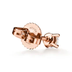 Tiffany & Co. Tiffany Solitaire Diamond Stud Earrings in Rose Gold | ^ Earrings|Gifts for Her