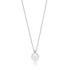 Tiffany & Co. Tiffany South Sea Noble pendant in platinum with a cultured pearl and a diamond. | ^ Necklaces & Pendants|Platinum Jewelry