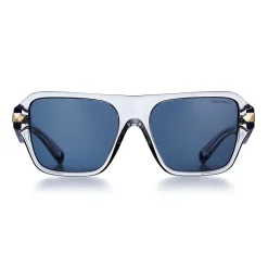 Tiffany & Co. Tiffany Sunglasses in Clear Acetate with Dark Blue Lenses | ^Women Sunglasses|Women's Accessories