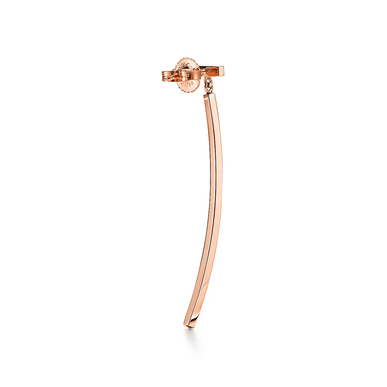 Tiffany & Co. Tiffany T bar earrings in 18k rose gold. | ^ Earrings|Rose Gold Jewelry