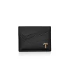 Tiffany & Co. Tiffany T Card Case in Black Leather | ^Women Him|Gifts for Him