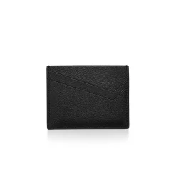 Tiffany & Co. Tiffany T Card Case in Black Leather | ^Women Him|Gifts for Him
