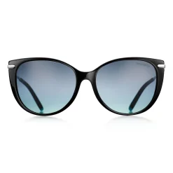 Tiffany & Co. Tiffany T Cat Eye Sunglasses in Black Acetate with Tiffany Blue® Enamel | ^ Tiffany T|Tiffany Blue® Gifts