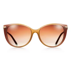 Tiffany & Co. Tiffany T Cat Eye Sunglasses in Camel Acetate with Mother-of-pearl | ^ Tiffany T|Sunglasses
