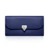 Tiffany & Co. Tiffany T Deco Continental Wallet in Sapphire Blue Leather | ^Women Small Leather Goods|Women's Accessories
