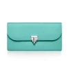 Tiffany & Co. Tiffany T Deco Continental Wallet in Tiffany Blue® Leather | ^Women Small Leather Goods|Women's Accessories