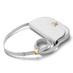 Tiffany & Co. Tiffany T Deco Crossbody Wallet in White Calf Leather | ^Women Small Leather Goods|Women's Accessories