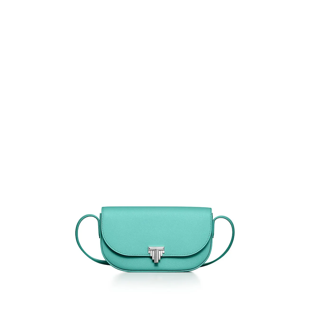 Tiffany & Co. Tiffany T Deco Crossbody Wallet in Tiffany Blue® Calf Leather | ^ Small Leather Goods|Women's Accessories