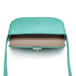 Tiffany & Co. Tiffany T Deco Crossbody Wallet in Tiffany Blue® Calf Leather | ^ Small Leather Goods|Women's Accessories