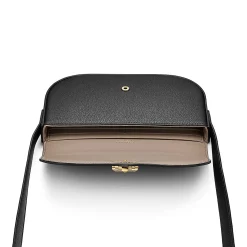 Tiffany & Co. Tiffany T Deco Crossbody Wallet in Black Calf Leather | ^Women Small Leather Goods|Women's Accessories