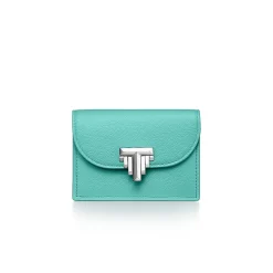 Tiffany & Co. Tiffany T Deco Flap Card Holder in Tiffany Blue® Leather | ^Women Gifts for Her|Her
