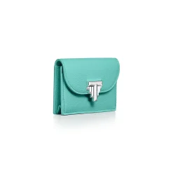 Tiffany & Co. Tiffany T Deco Flap Card Holder in Tiffany Blue® Leather | ^Women Gifts for Her|Her
