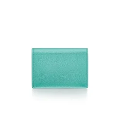 Tiffany & Co. Tiffany T Deco Flap Card Holder in Tiffany Blue® Leather | ^Women Gifts for Her|Her