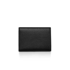 Tiffany & Co. Tiffany T Deco Small Wallet in Black Leather | ^Women Small Leather Goods|Women's Accessories