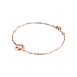 Tiffany & Co. Tiffany T diamond and mother-of-pearl circle bracelet in 18k rose gold. | ^ Bracelets|Rose Gold Jewelry