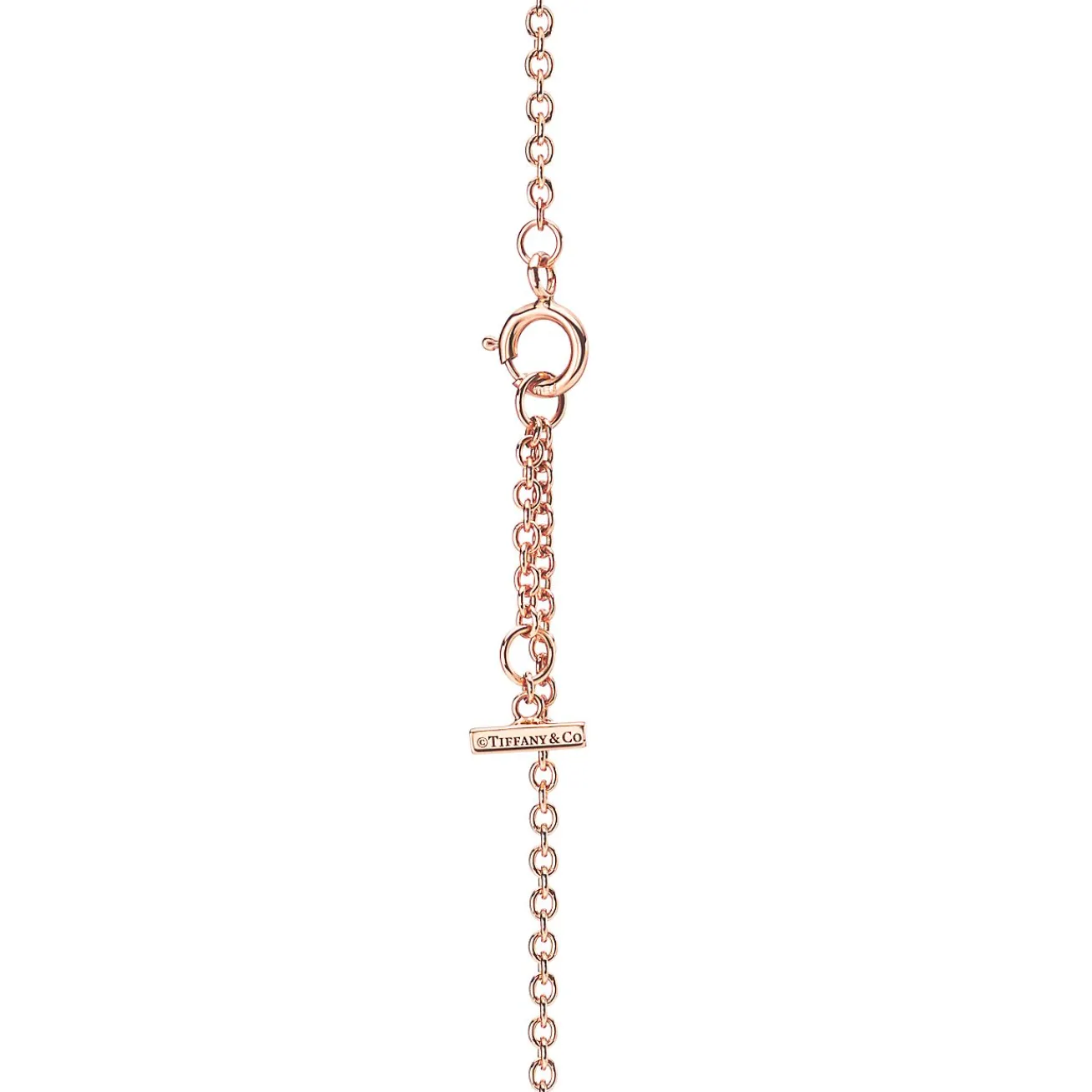 Tiffany & Co. Tiffany T diamond and mother-of-pearl circle bracelet in 18k rose gold. | ^ Bracelets|Rose Gold Jewelry