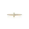 Tiffany & Co. Tiffany T diamond wire band ring in 18k gold. | ^ Rings|Men's Jewelry