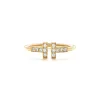 Tiffany & Co. Tiffany T diamond wire ring in 18k gold. | ^ Rings|Men's Jewelry