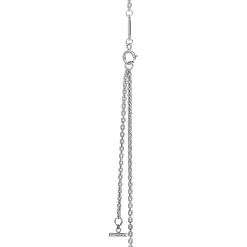 Tiffany & Co. Tiffany T extra large smile pendant in 18k white gold with diamonds. | ^ Necklaces & Pendants|Men's Jewelry