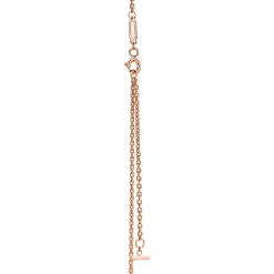 Tiffany & Co. Tiffany T extra large smile pendant in 18k rose gold. | ^ Necklaces & Pendants|Men's Jewelry