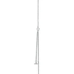 Tiffany & Co. Tiffany T medium smile pendant in 18k white gold with diamonds. | ^ Necklaces & Pendants|Gifts for Her