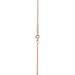 Tiffany & Co. Tiffany T mother-of-pearl station necklace in 18k rose gold. | ^ Necklaces & Pendants|Rose Gold Jewelry