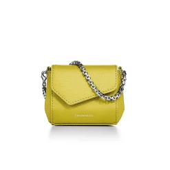 Tiffany & Co. Tiffany T Nano Bag in Citrine Yellow Leather | ^Women Small Leather Goods|Women's Accessories