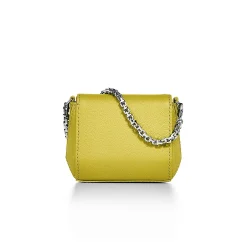 Tiffany & Co. Tiffany T Nano Bag in Citrine Yellow Leather | ^Women Small Leather Goods|Women's Accessories