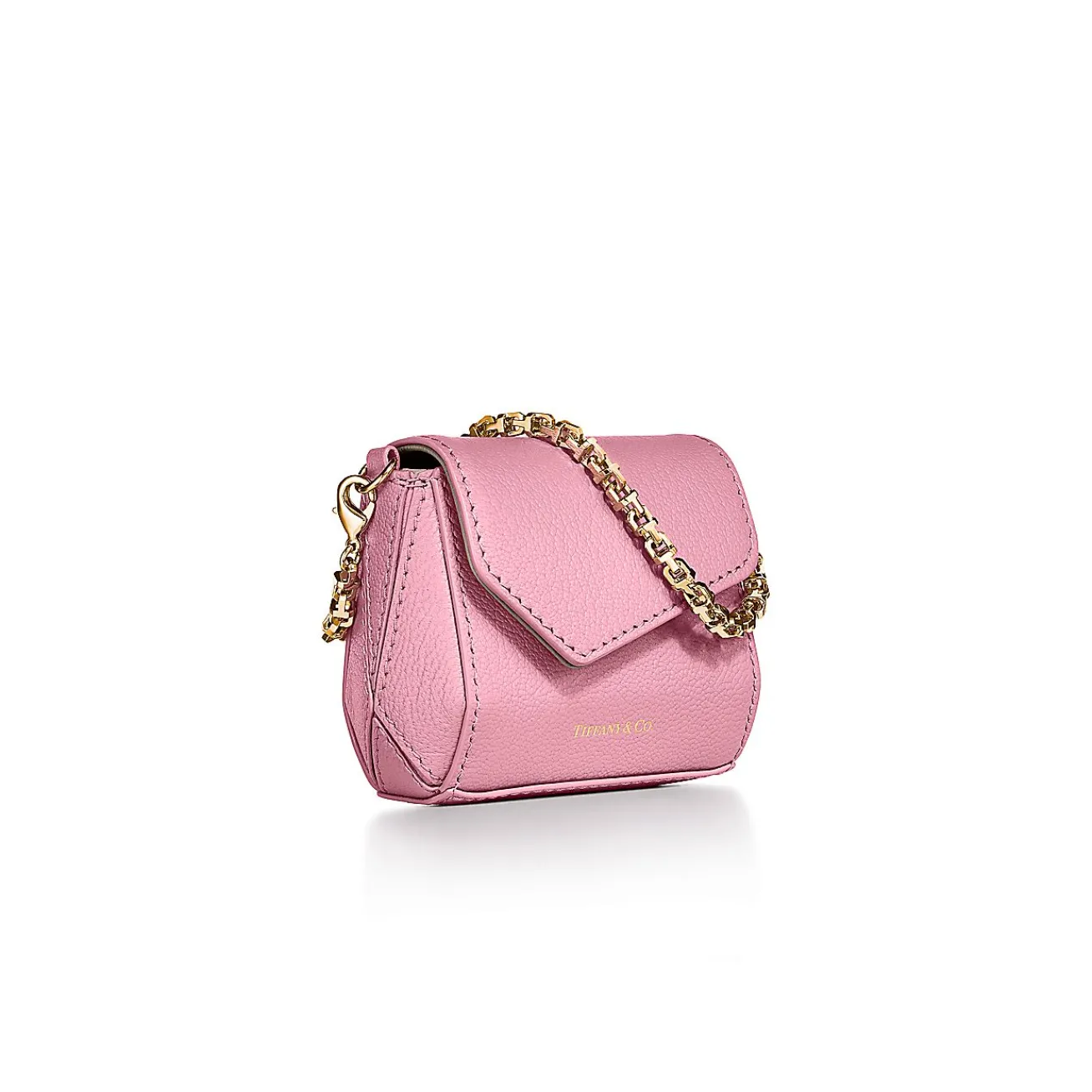 Tiffany & Co. Tiffany T Nano Bag in Morganite Pink Leather | ^Women Small Leather Goods|Women's Accessories