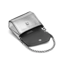 Tiffany & Co. Tiffany T Nano Bag in Silver Leather | ^Women Small Leather Goods|Women's Accessories