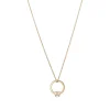 Tiffany & Co. Tiffany T pendant in 18k gold with a baguette diamond. | ^ Necklaces & Pendants|Men's Jewelry