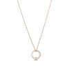 Tiffany & Co. Tiffany T pendant in 18k rose gold with a baguette diamond. | ^ Necklaces & Pendants|Men's Jewelry