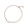 Tiffany & Co. Tiffany T smile bracelet in 18k rose gold with diamonds, medium. | ^ Bracelets|Rose Gold Jewelry
