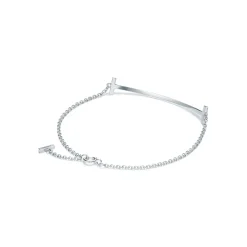 Tiffany & Co. Tiffany T Smile Chain Bracelet in White Gold with Blue Topaz | ^ Bracelets|Colored Gemstone Jewelry