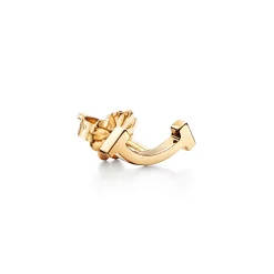 Tiffany & Co. Tiffany T Smile Pendant and Earrings Set in Yellow Gold | ^ Gifts for Her|Her