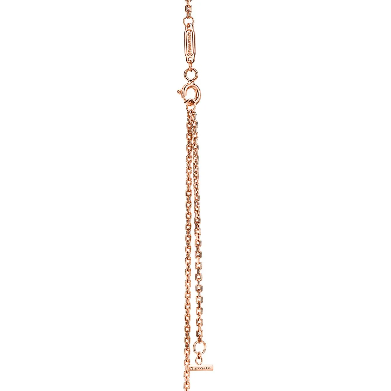 Tiffany & Co. Tiffany T Smile Pendant and Earrings Set in Rose Gold | ^ Tiffany T|Online Exclusives
