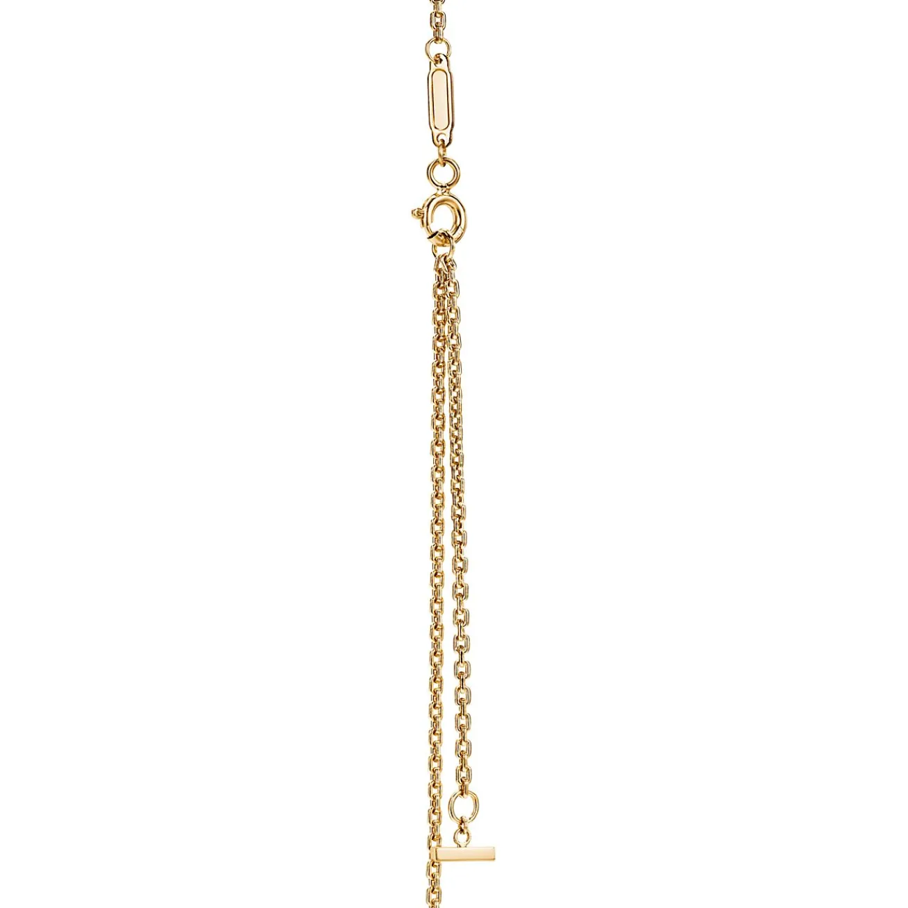 Tiffany & Co. Tiffany T Smile Pendant in Yellow Gold, Small | ^ Necklaces & Pendants|Men's Jewelry